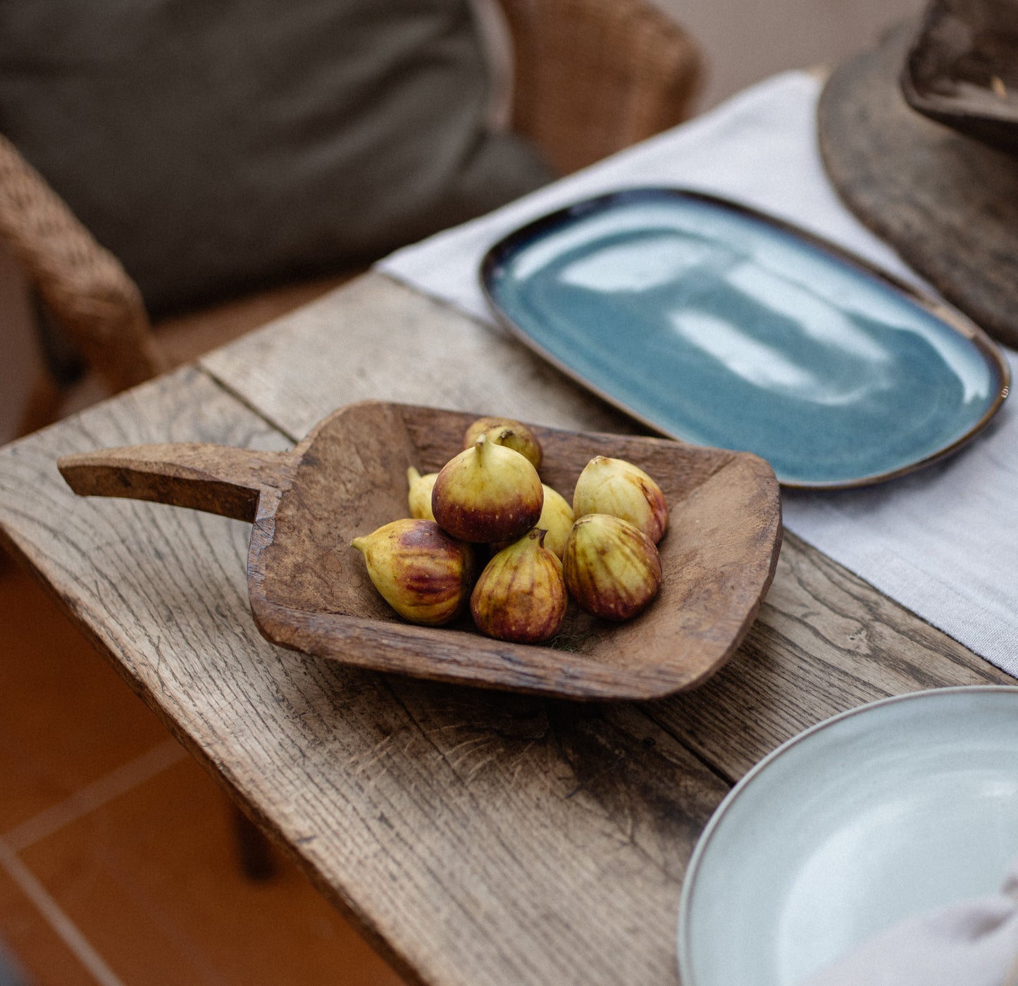 Wood Handle Bowls